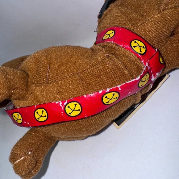 Vintage 2001 Homies Chato Pitbull Plush Christmas Rare NWT 8" - Picture 3 of 7